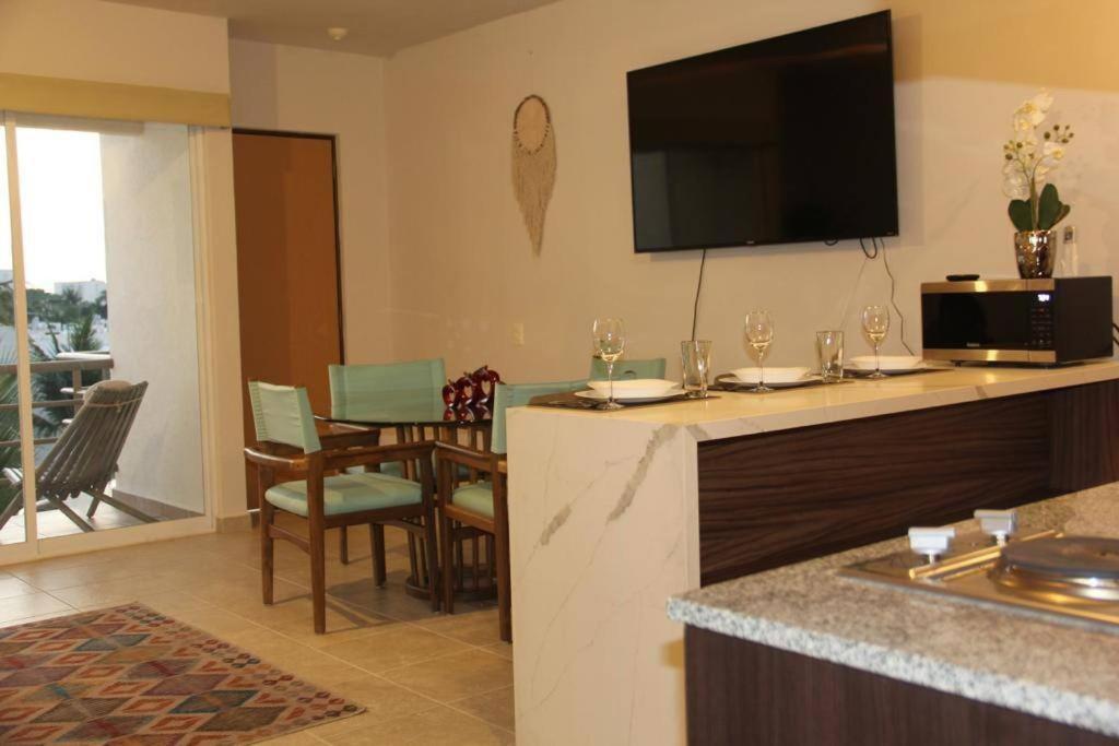 Hermoso departamento ubicado en zona Diamante Acapulco Exterior foto